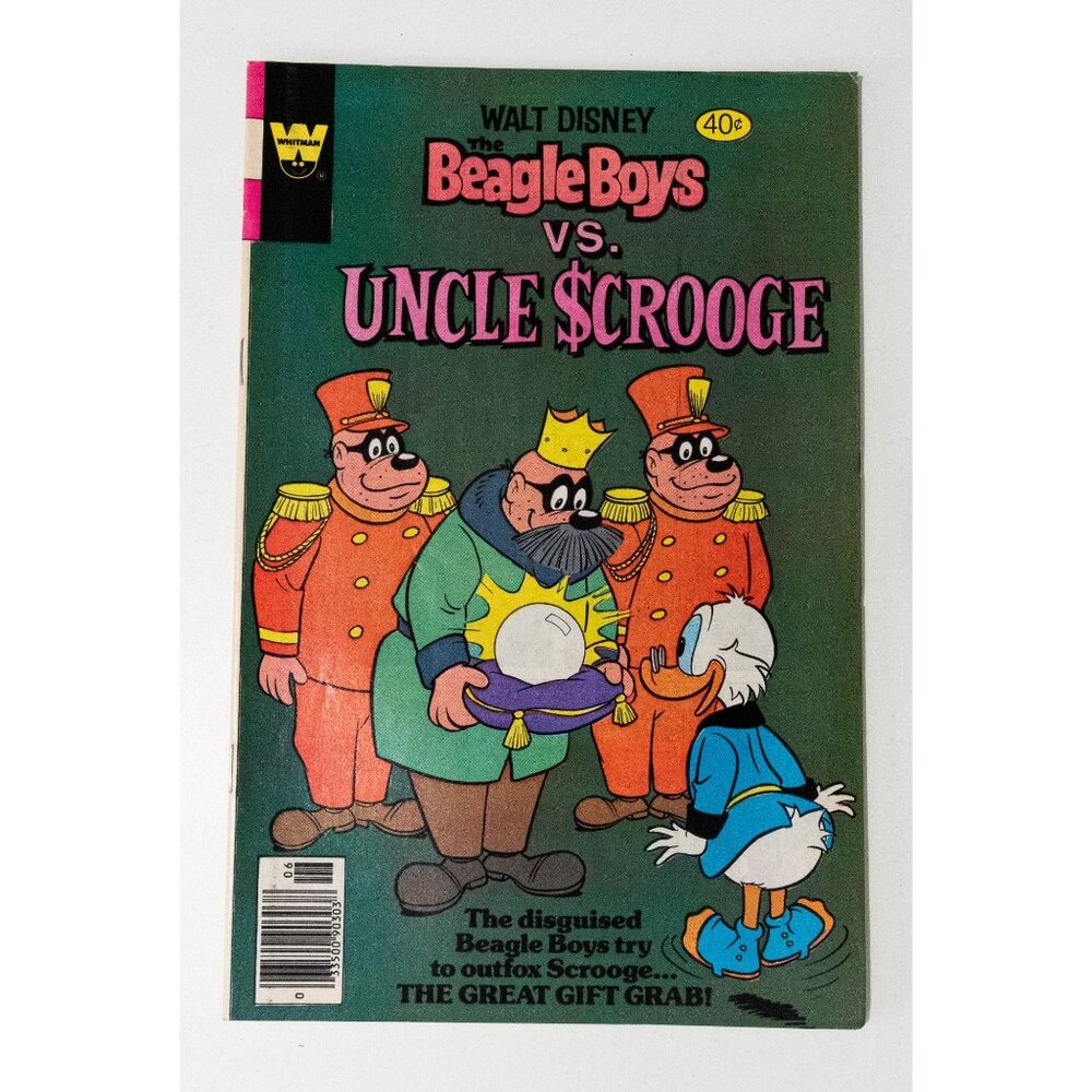 Walt Disney The Beagle Boys Vs. Uncle $crooge Comic Book Whitman 40¢